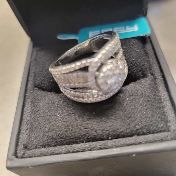 Effy 1.58 carat 14k white gold size 7 ring - Picture 7 of 9